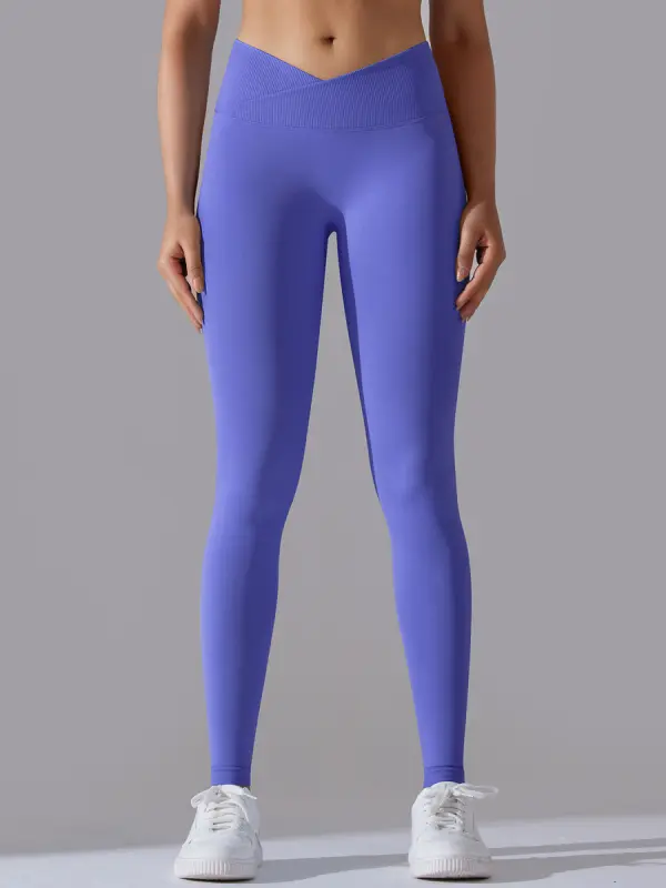 SKU07_颜色_6627交叉腰长裤-蓝紫