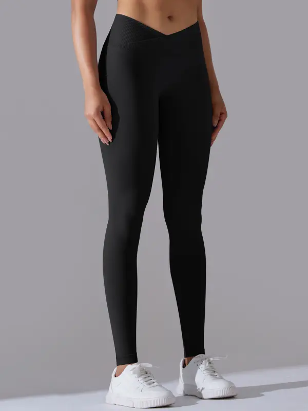 SKU07_颜色_6627交叉腰长裤-蓝紫